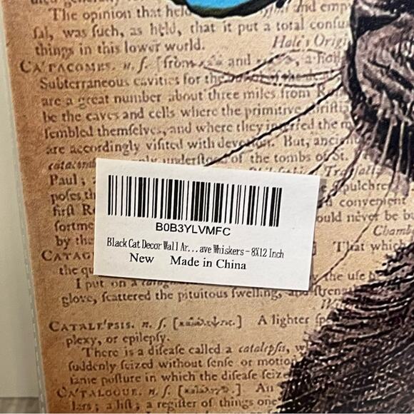 New metal cat sign: Angels don’t always have wings, sometimes they have whiskers - Picture 6 of 6